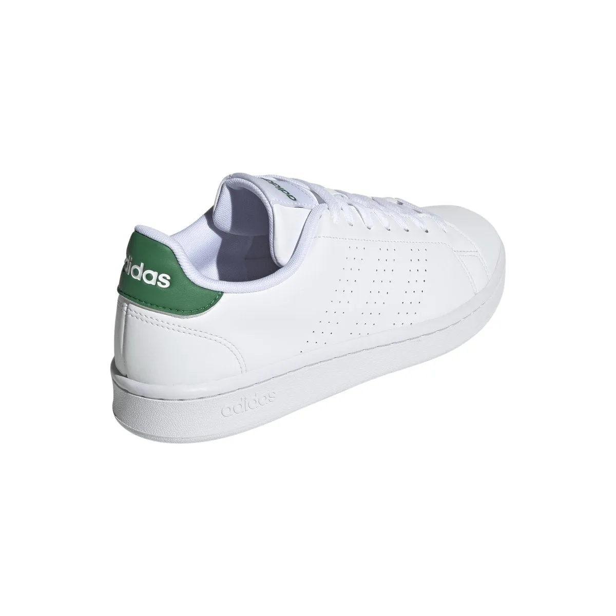 ADIDAS MEN'S ADVANTAGE WHITE/GREEN SHOE