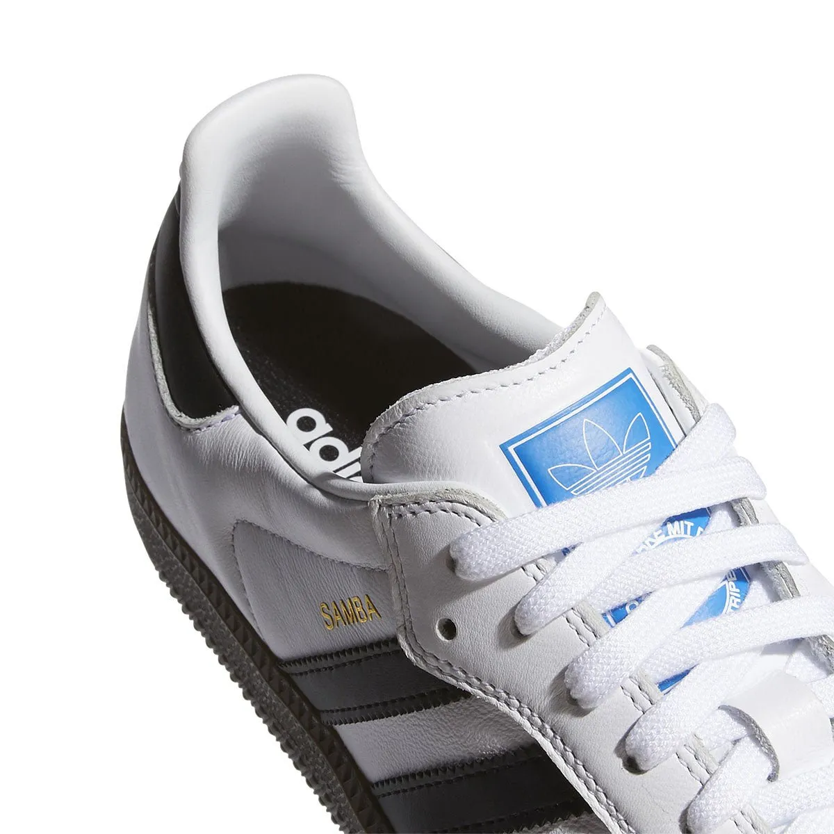 Adidas - Samba Adv Shoes White/Black/Gum