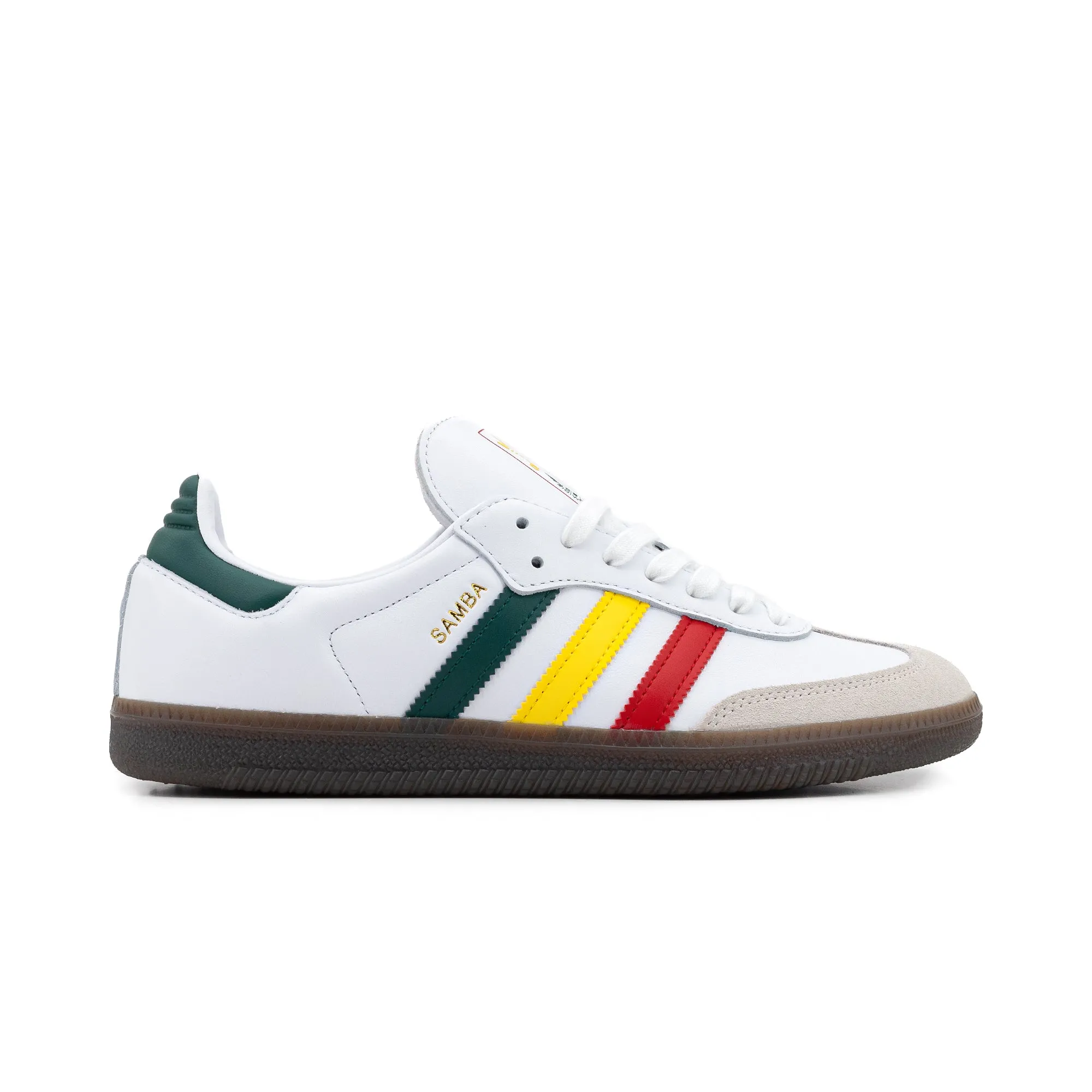 adidas Samba OG White/Yellow/Green IH3118