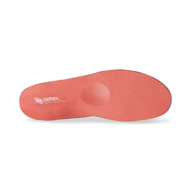 Aetrex Women's L2325W Premium Memory Foam Posted Orthotics W/ Metatarsal Support