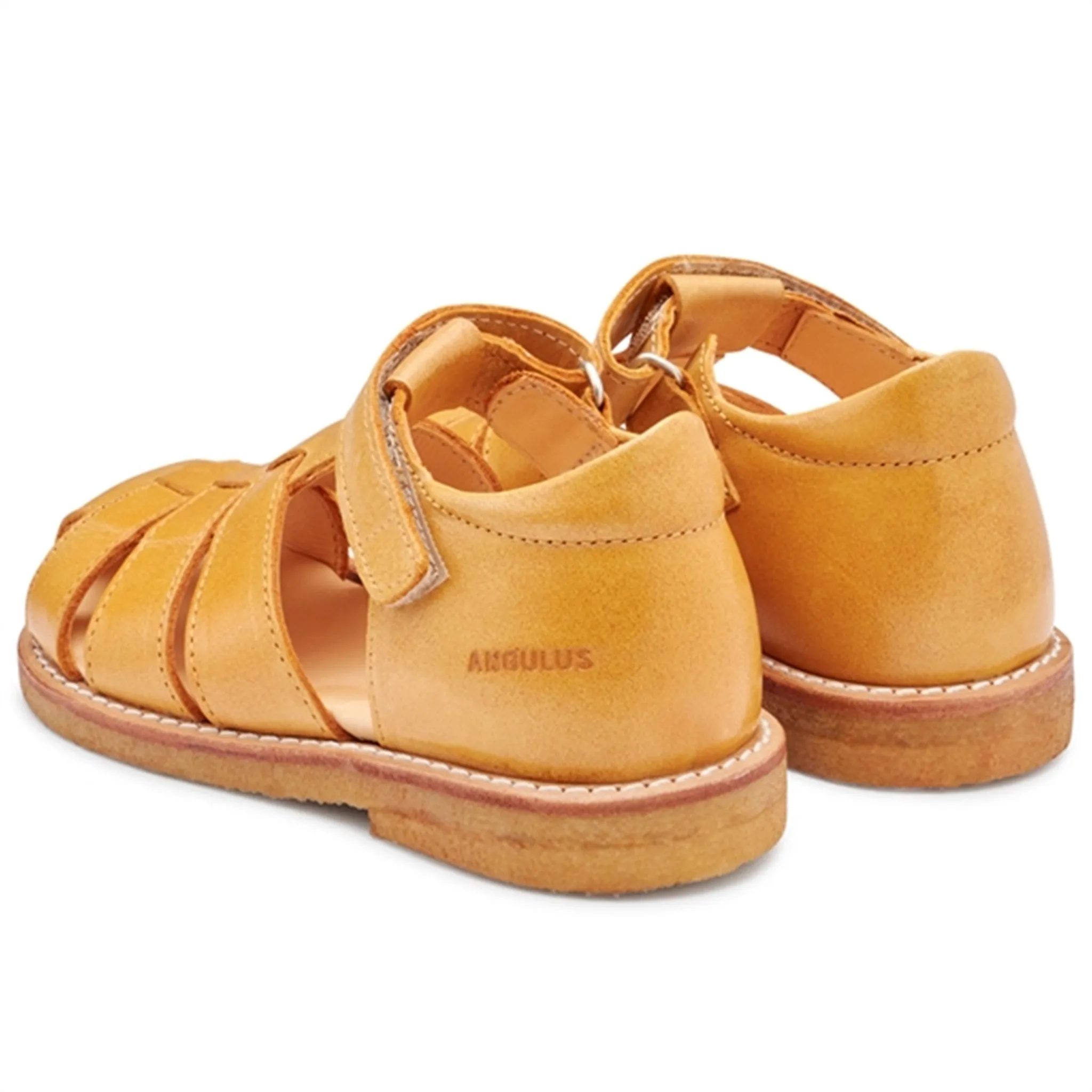 Angulus Sandal W. Velcro Camel