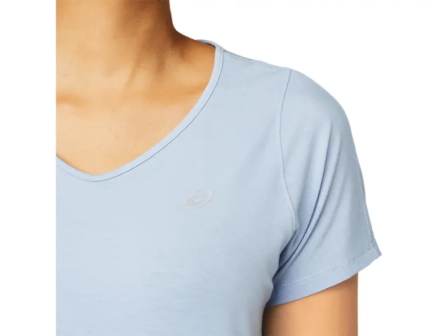 Asics V-Neck SS Top 2012A981 402 french blue