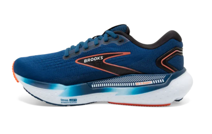 Brooks Glycerin GTS 21 (2E Width) - Blue Opal/Black (Mens)