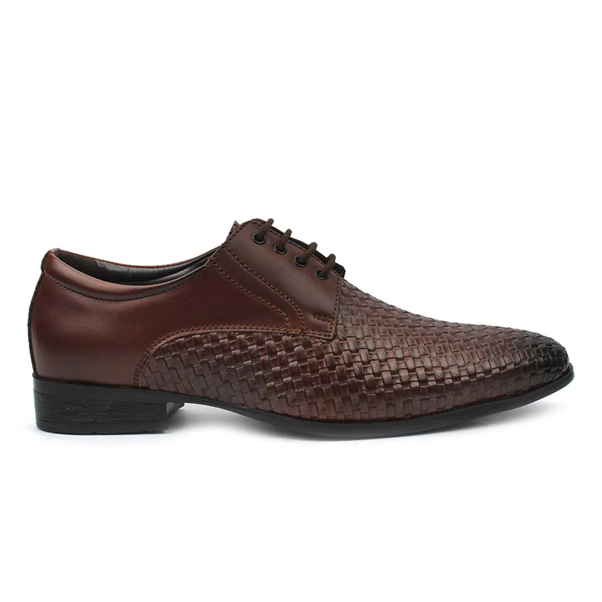 Brown Chatai Derby Lace-ups