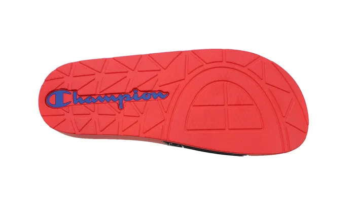 Champion IPO Repeat Red & Navy Slides