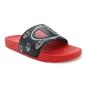 Champion IPO Repeat Red & Navy Slides