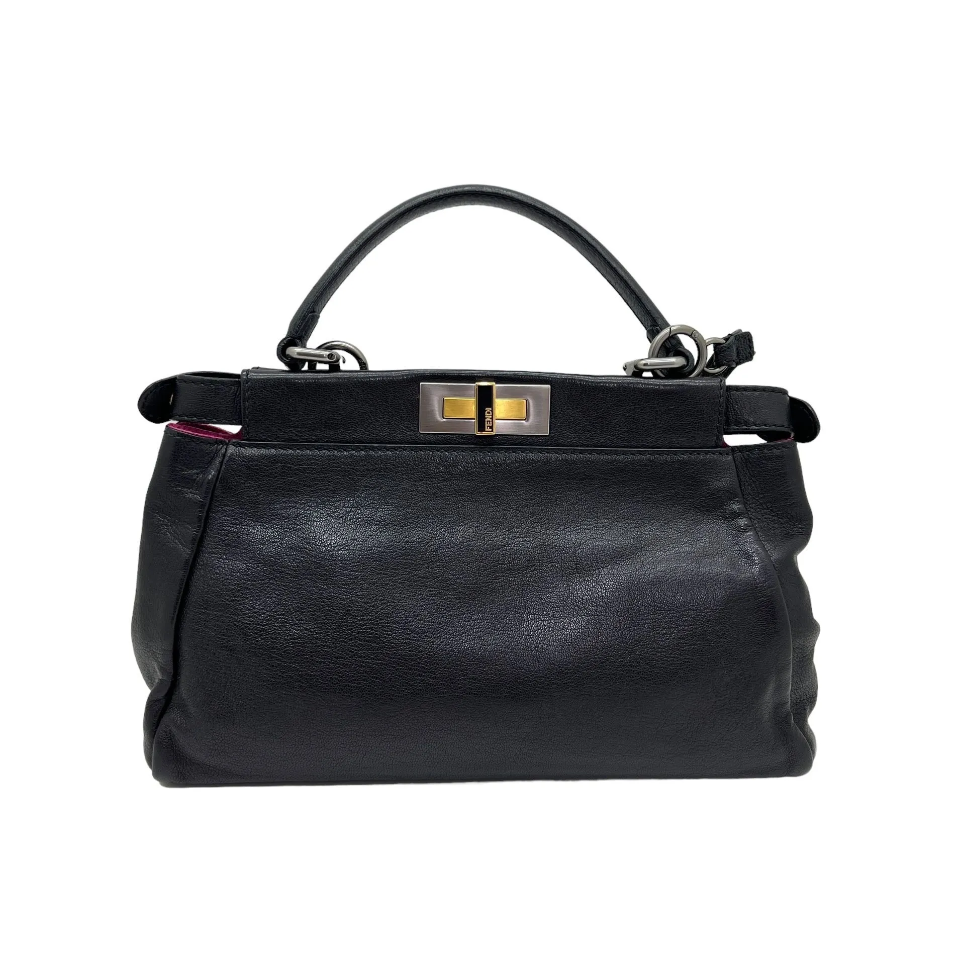 FENDI PEEKABOO BORSA IN PELLE CON TRACOLLA