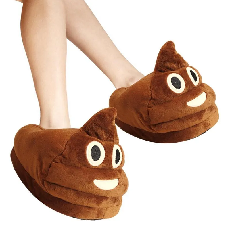 Funny Poop House Slippers