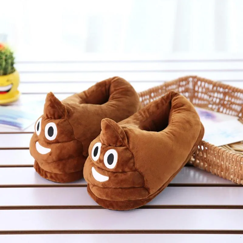 Funny Poop House Slippers