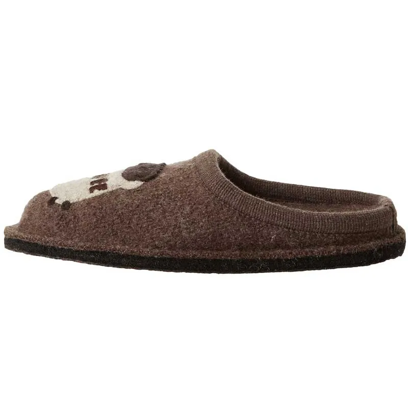 Haflinger Women's Coffee Earth Wool