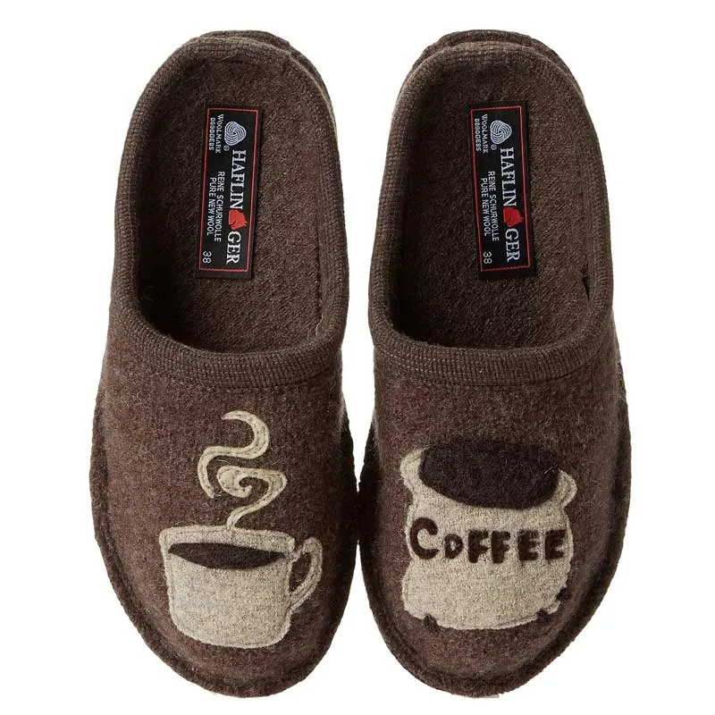 Haflinger Women's Coffee Earth Wool