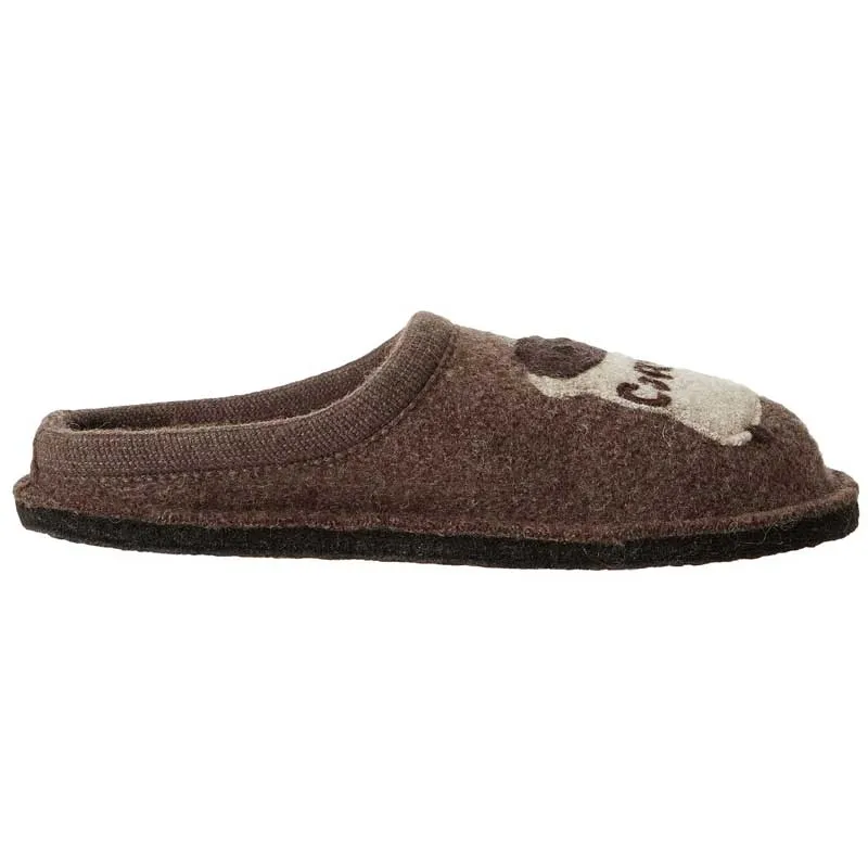 Haflinger Women's Coffee Earth Wool