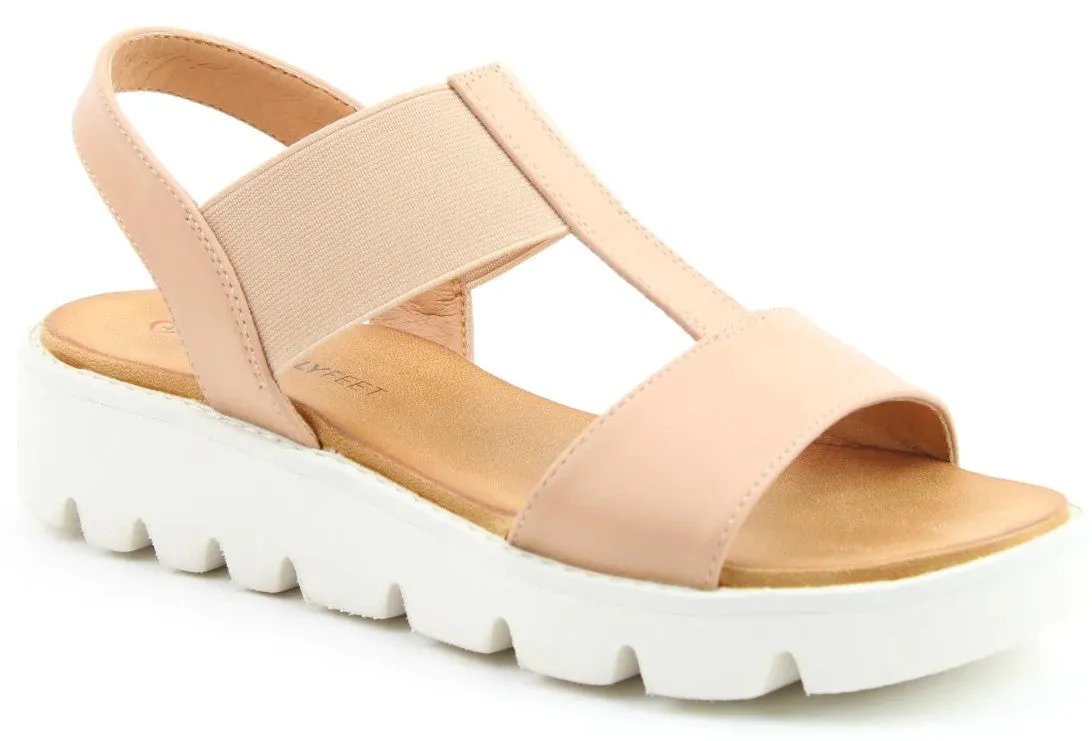 Heavenly Feet Ritz Womens Casual Sandal