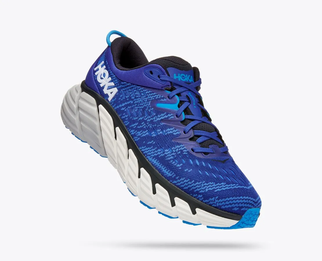 Hoka One One M Gaviota 4 men's anti-pronation running shoe 1123198/BBGP bluing-blue graphite 