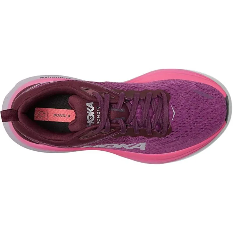 Hoka One One women's running shoe W Bondi 8 1127952/BGWN beautyberry-grape 