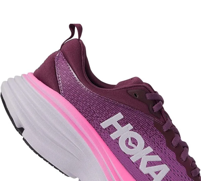 Hoka One One women's running shoe W Bondi 8 1127952/BGWN beautyberry-grape 