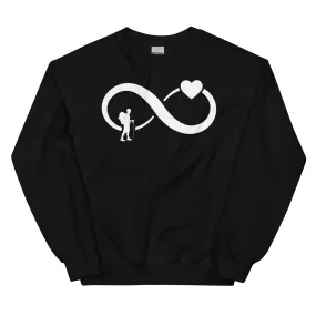 Infinity Heart and Hiking - Sweatshirt (Unisex)