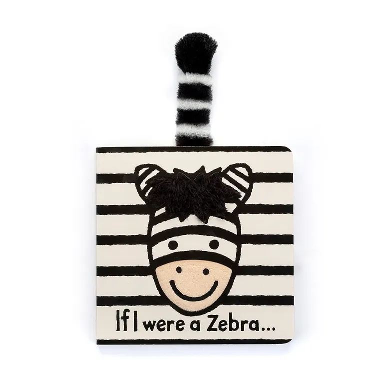 Jellycat Book - If I Were a Zebra