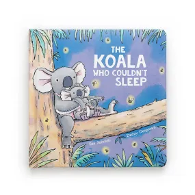 Jellycat Book - The Koala Who Couldn't Sleep