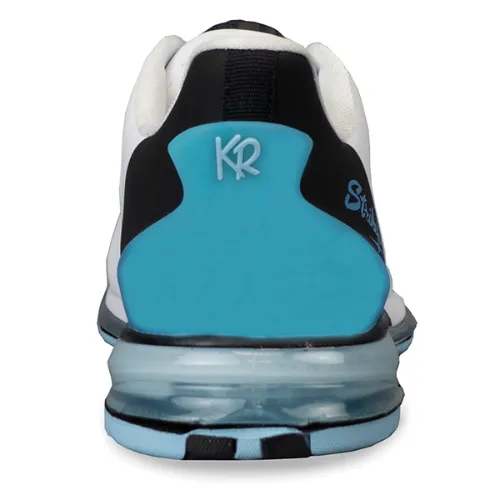 KR Strikeforce TPC Hype Unisex Left Hand White/Black/Sky Bowling Shoes