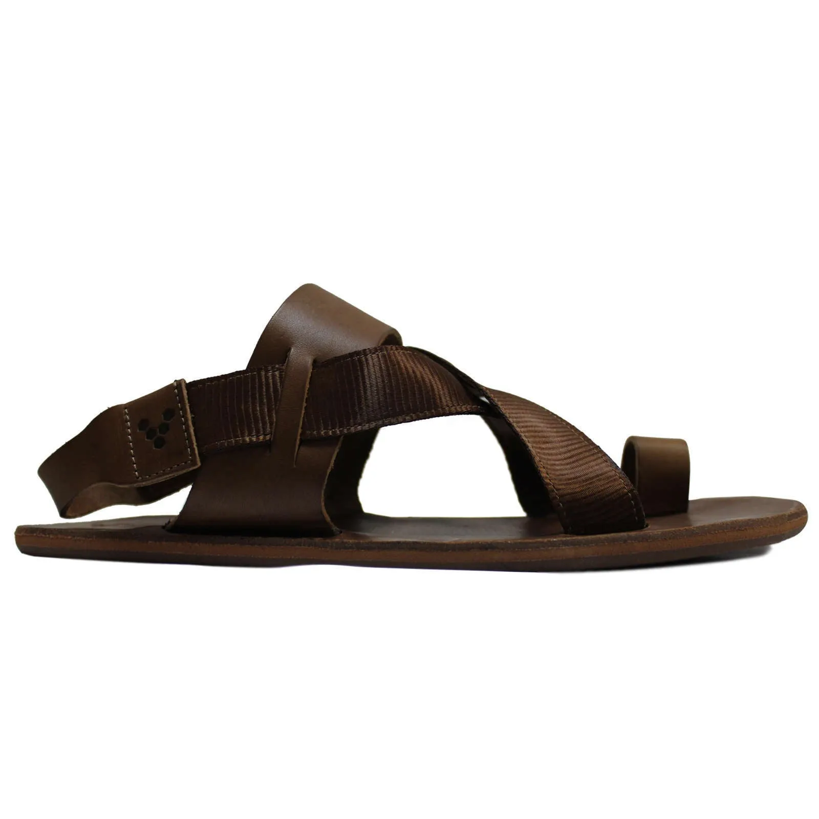 Kuru Leather Textile Women's Slingback Sandals