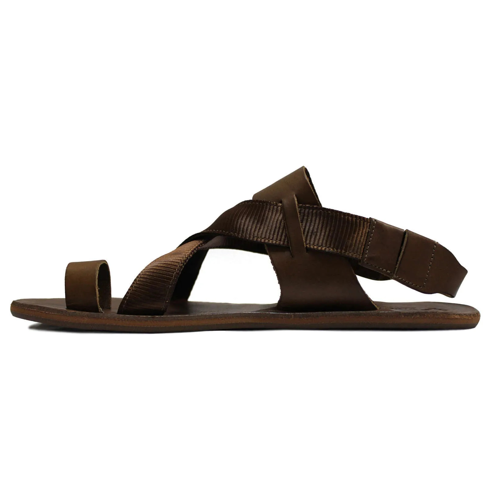 Kuru Leather Textile Women's Slingback Sandals