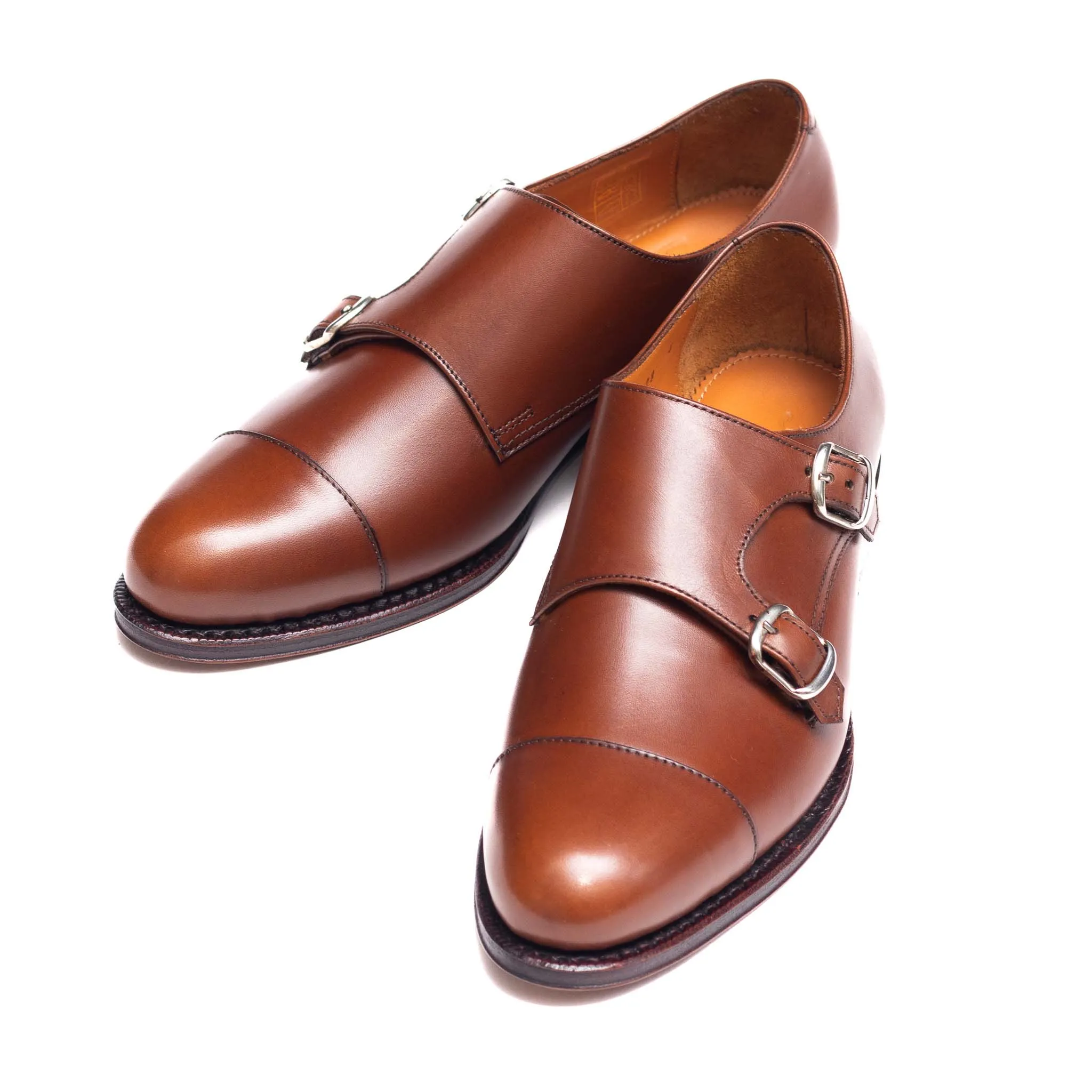 Ladies Double Monk Straps / Cuoio 98679