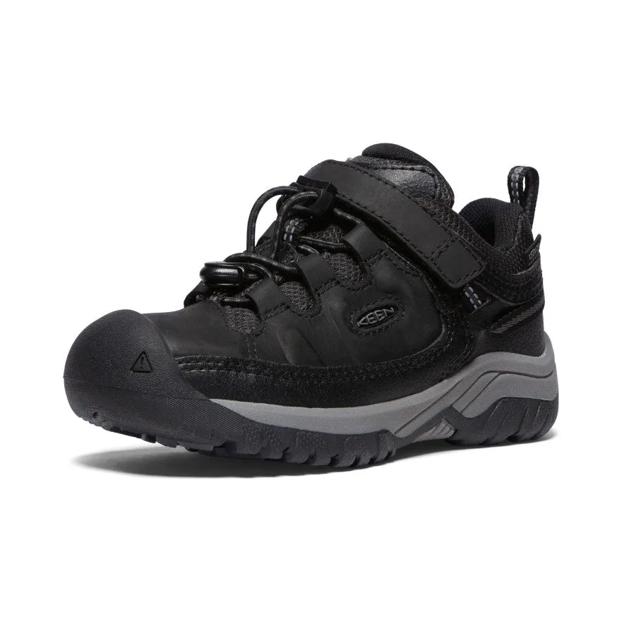 Little Kids' Targhee Waterproof Shoe  |  Black/Steel Grey