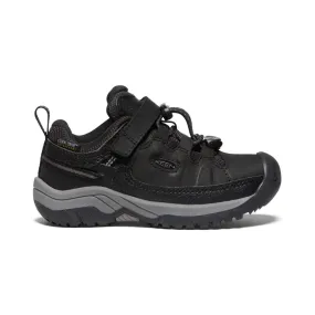 Little Kids' Targhee Waterproof Shoe  |  Black/Steel Grey