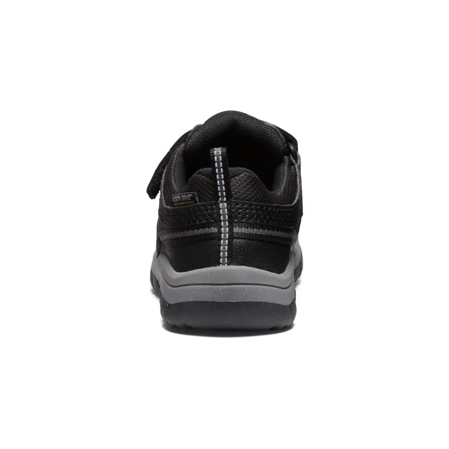 Little Kids' Targhee Waterproof Shoe  |  Black/Steel Grey