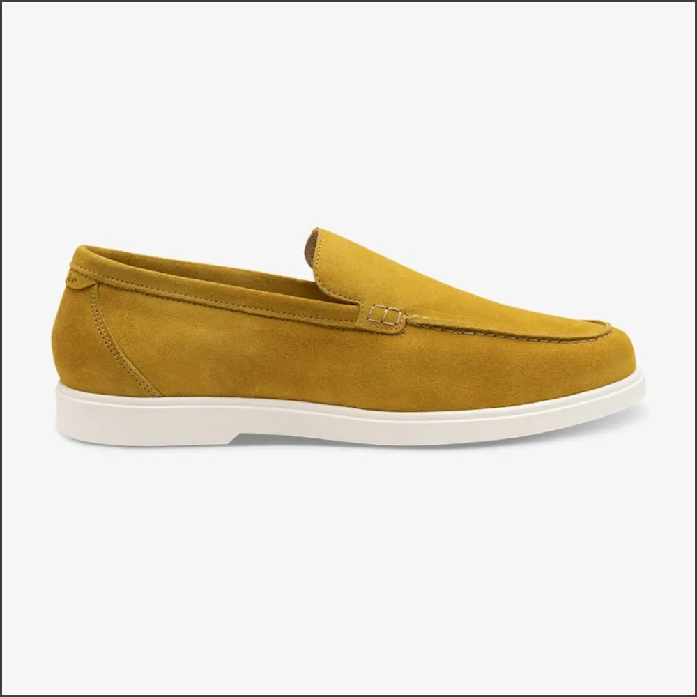 Loake Tuscany Sunset Yellow Suede Loafer*