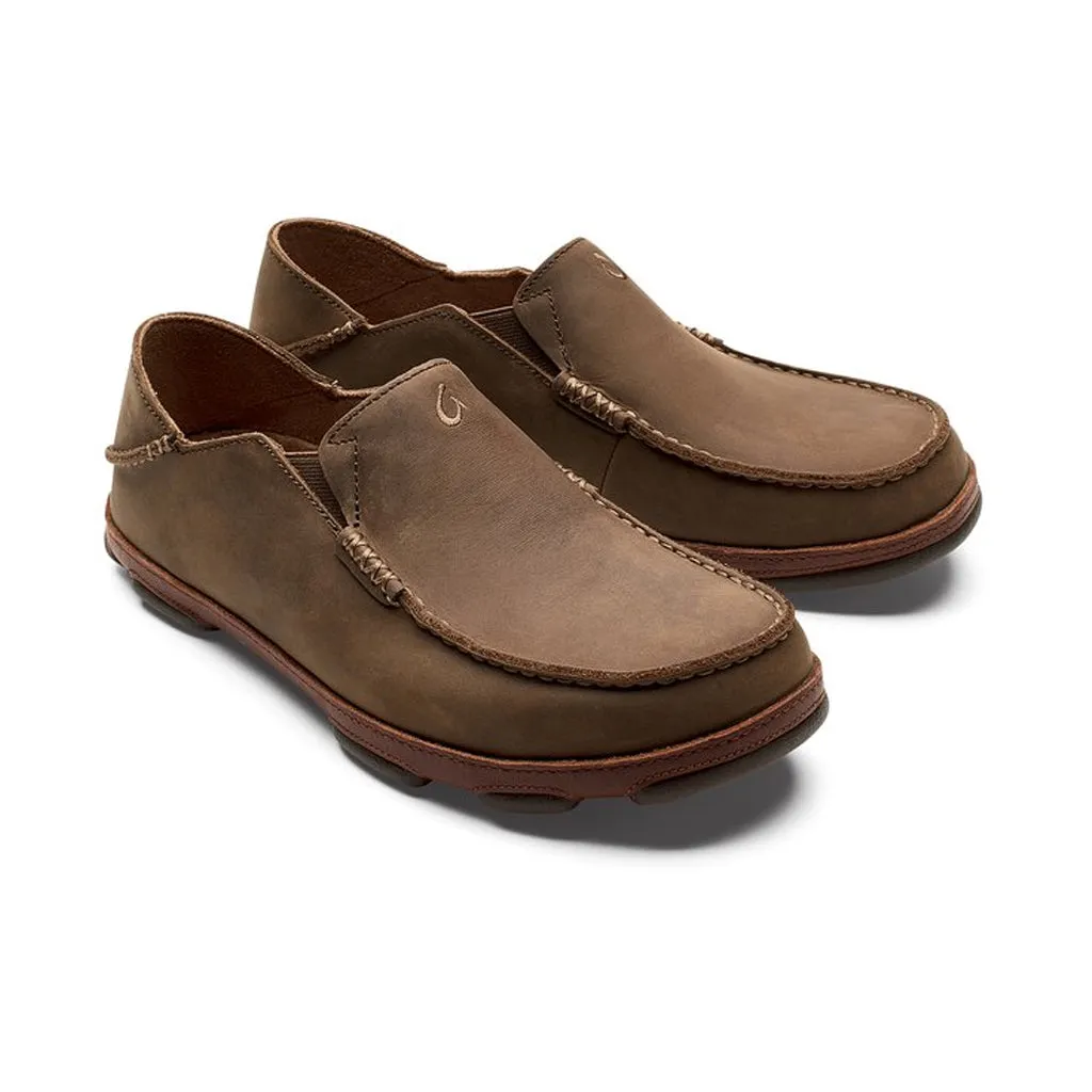 Men's Olukai | Moloa Leather Shoe | Ray Toffee