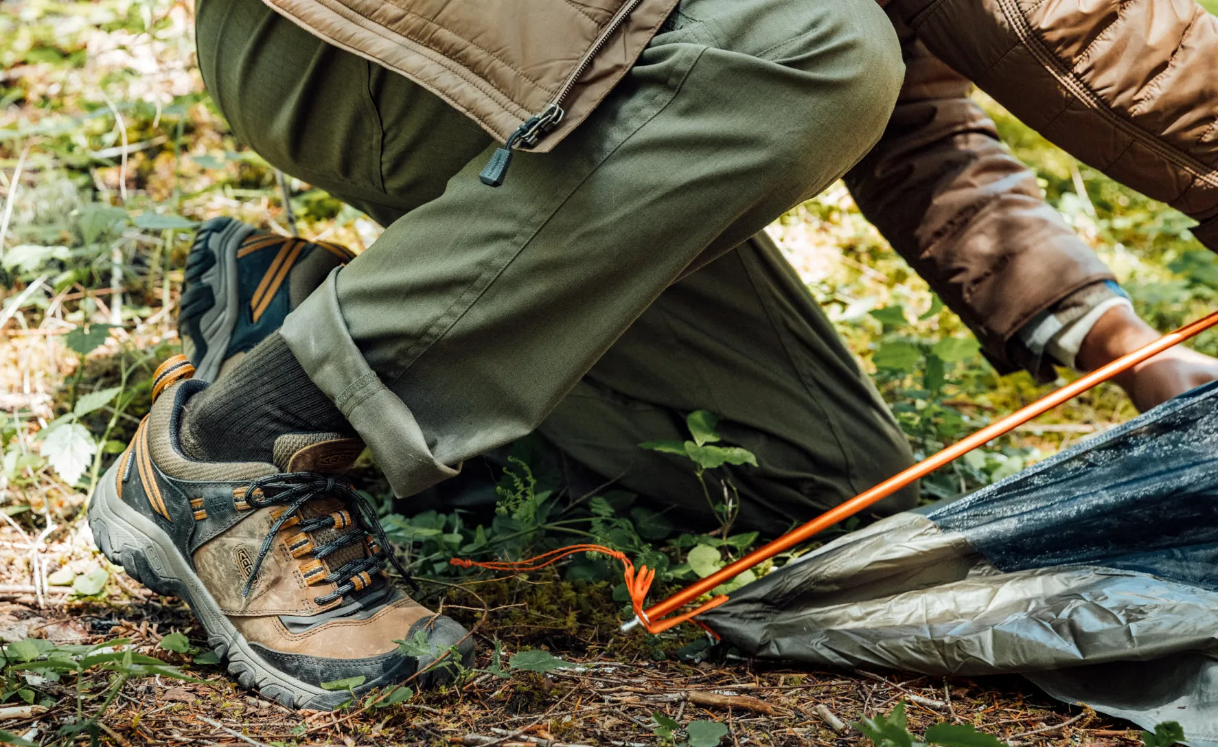 Men's Ridge Flex Waterproof  |  Bison/Golden Brown