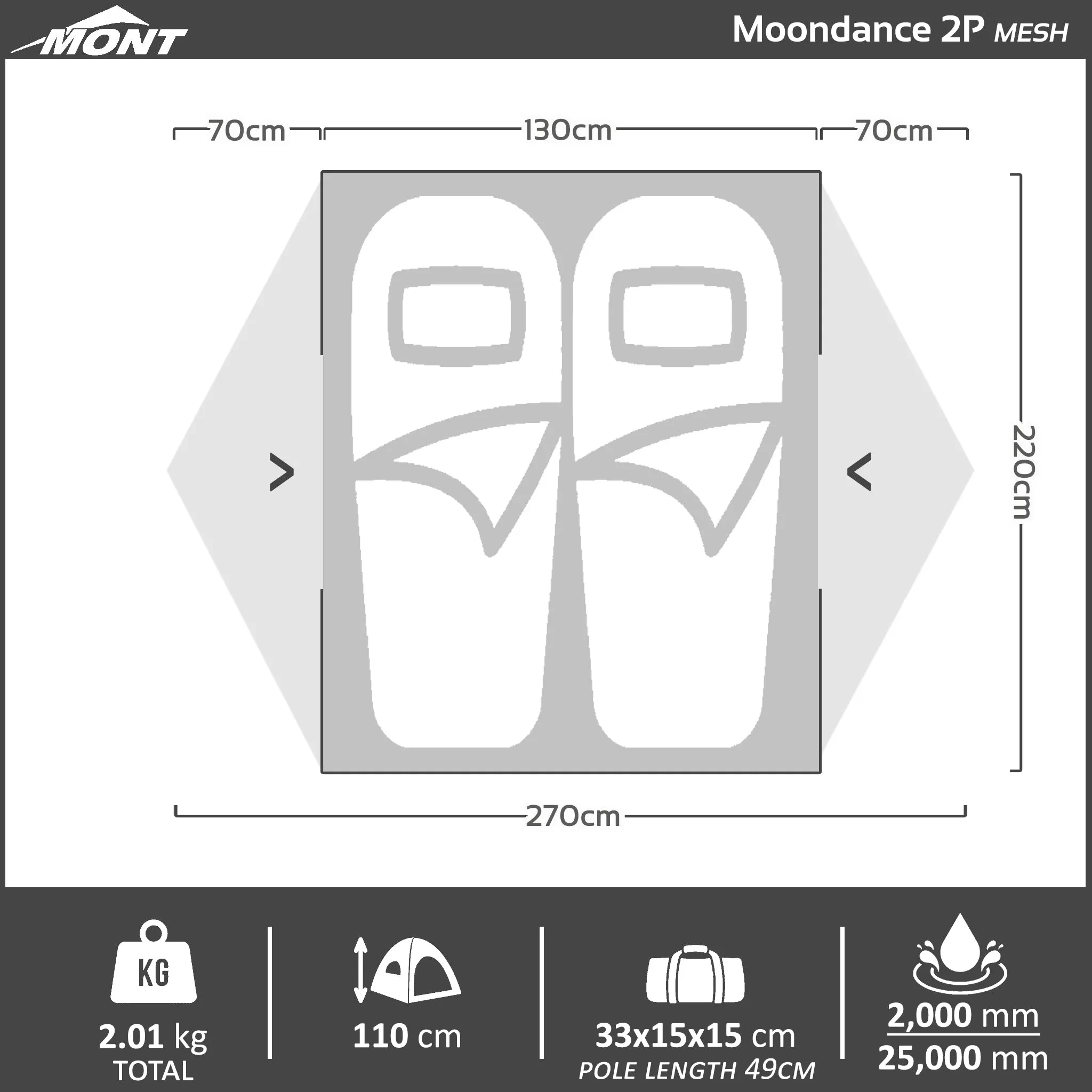 Moondance 2 Hiking Tent