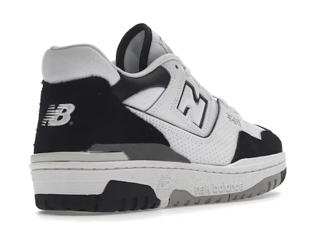 New Balance 550 White Black Rain Cloud Men's