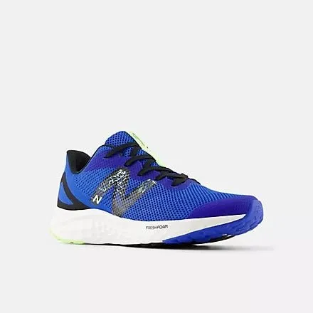 NEW BALANCE JUNIOR ARISHI BLUE WHITE RUNNING SHOES