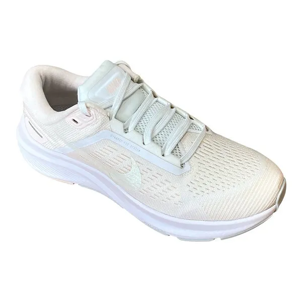 Nike women's running shoe Air Zoom Structure 24 DA8570 101 white-light pink