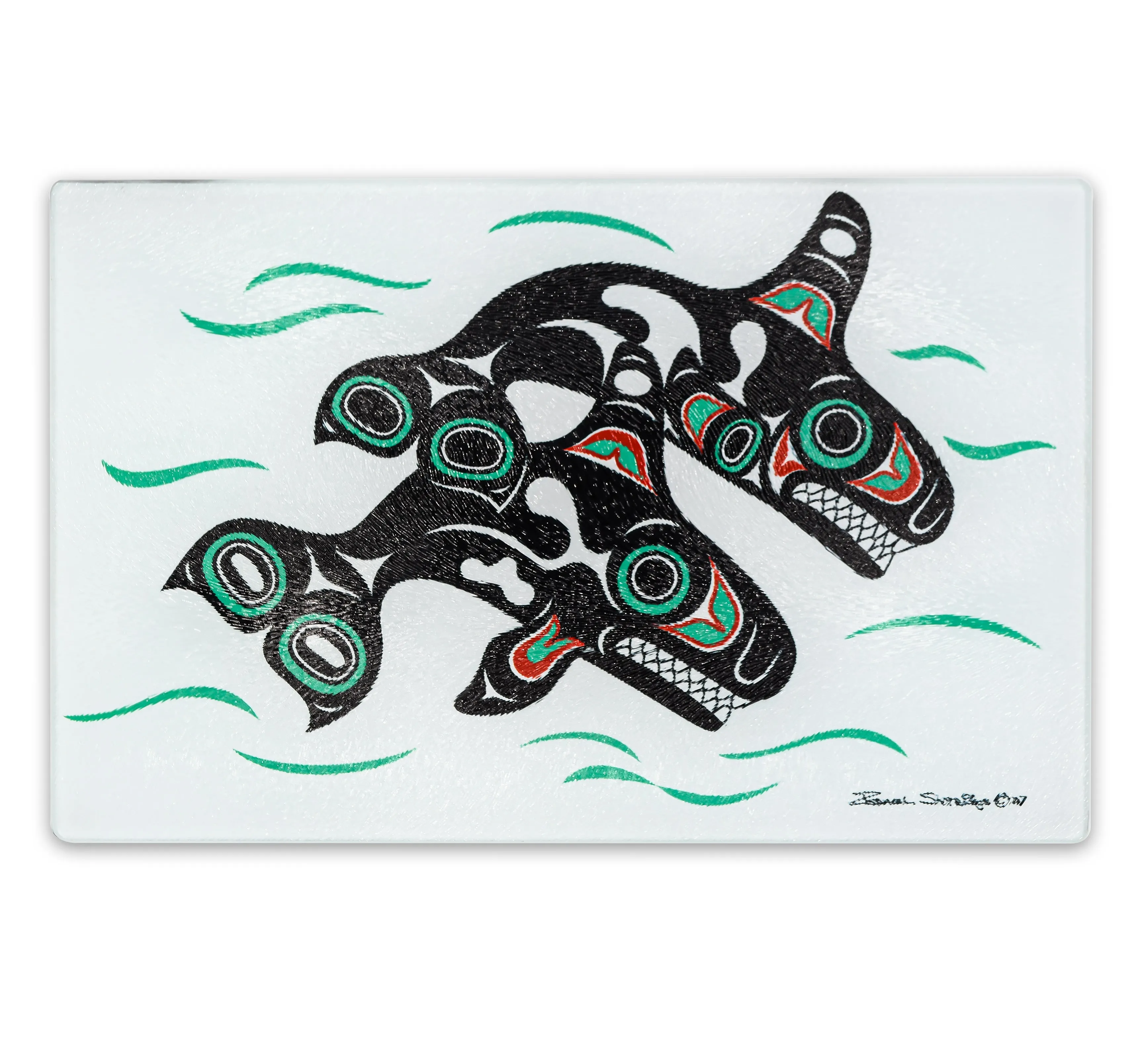 Orcas Glass Cutting Board