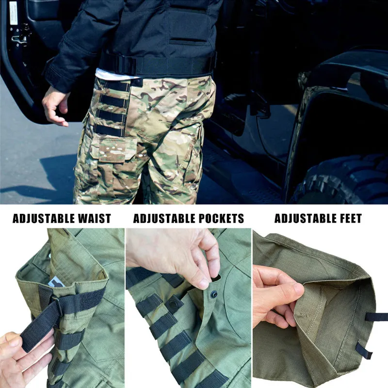 Outdoor Hiking Overalls Men's Camo tactical Pants