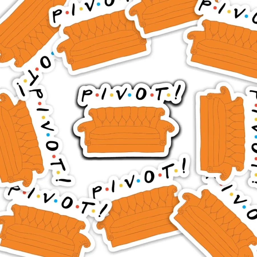 Pivot Friends Vinyl Sticker