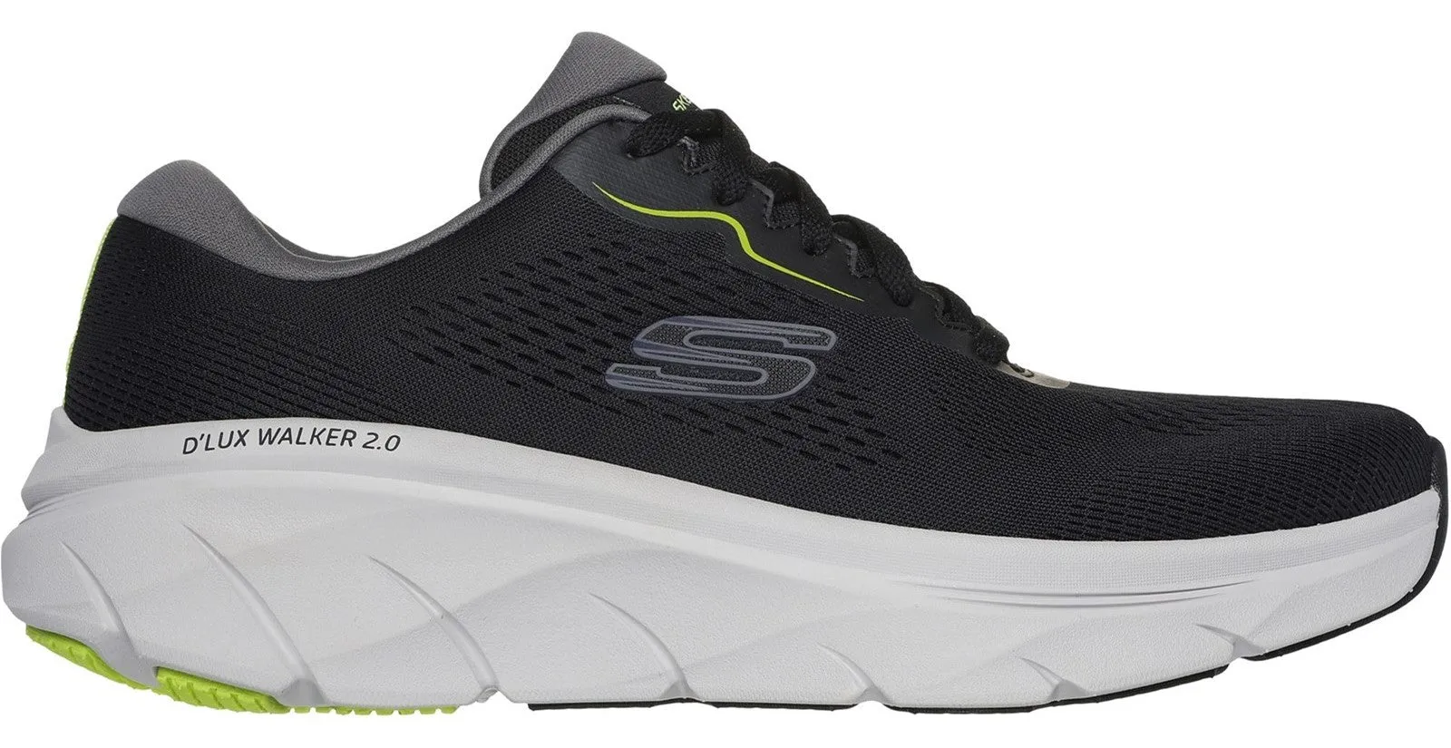 Skechers 232714 D'Lux Walker 2.0 Mens Lace Up Trainer