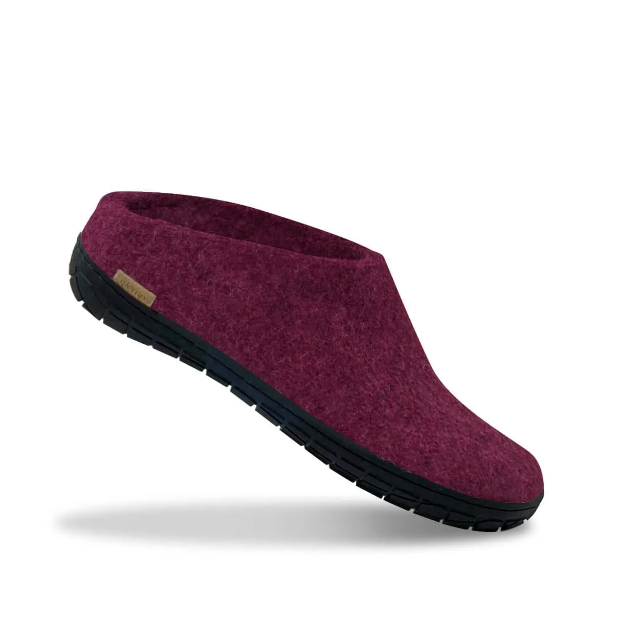 Slip-on with natural rubber sole - black - Cranberry