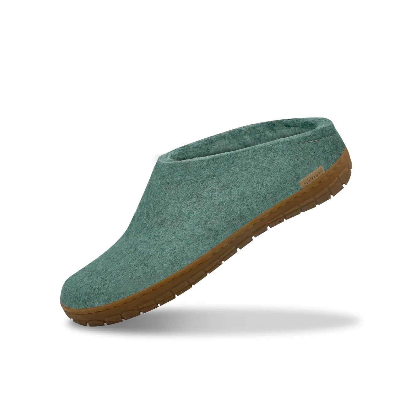 Slip-on with natural rubber sole - honey - North Sea