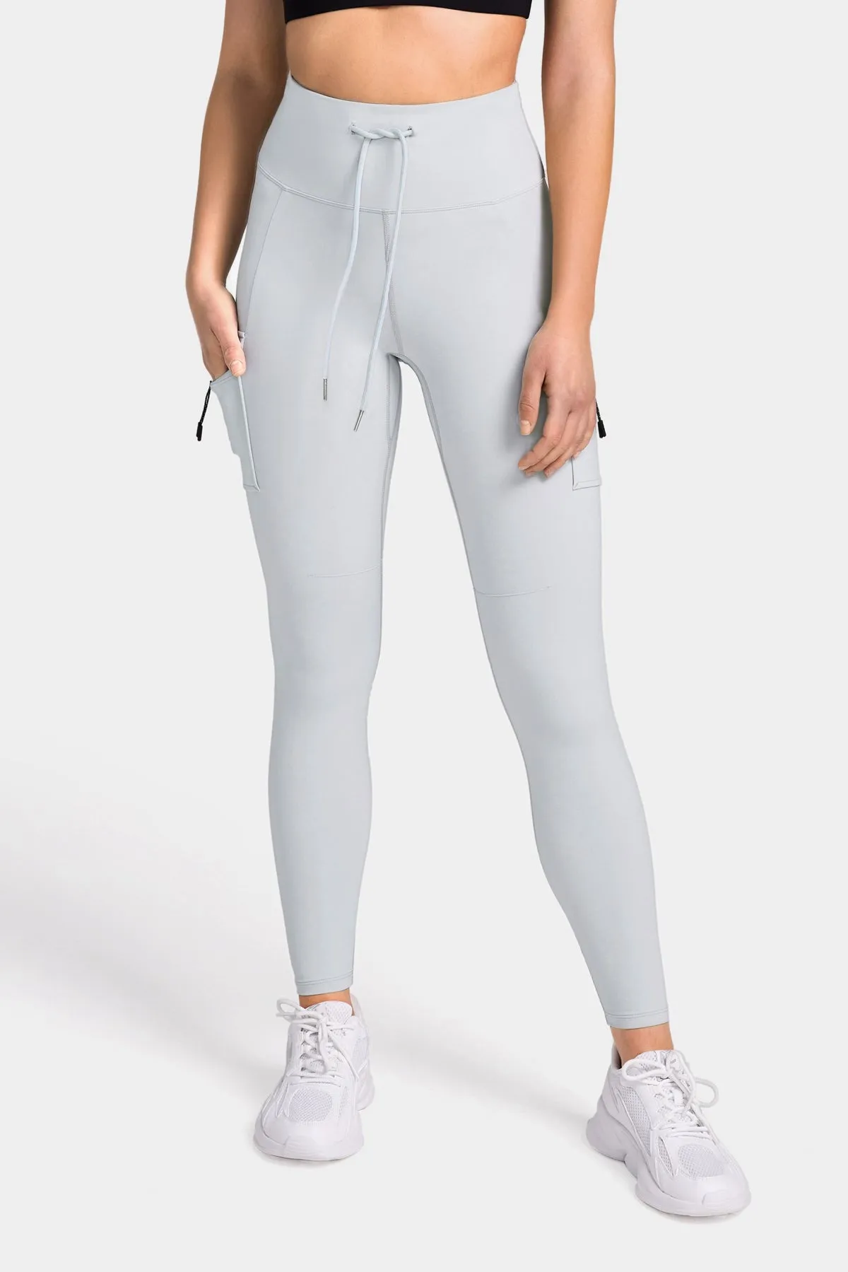 Supportive Mid-Rise Hiking Leggings