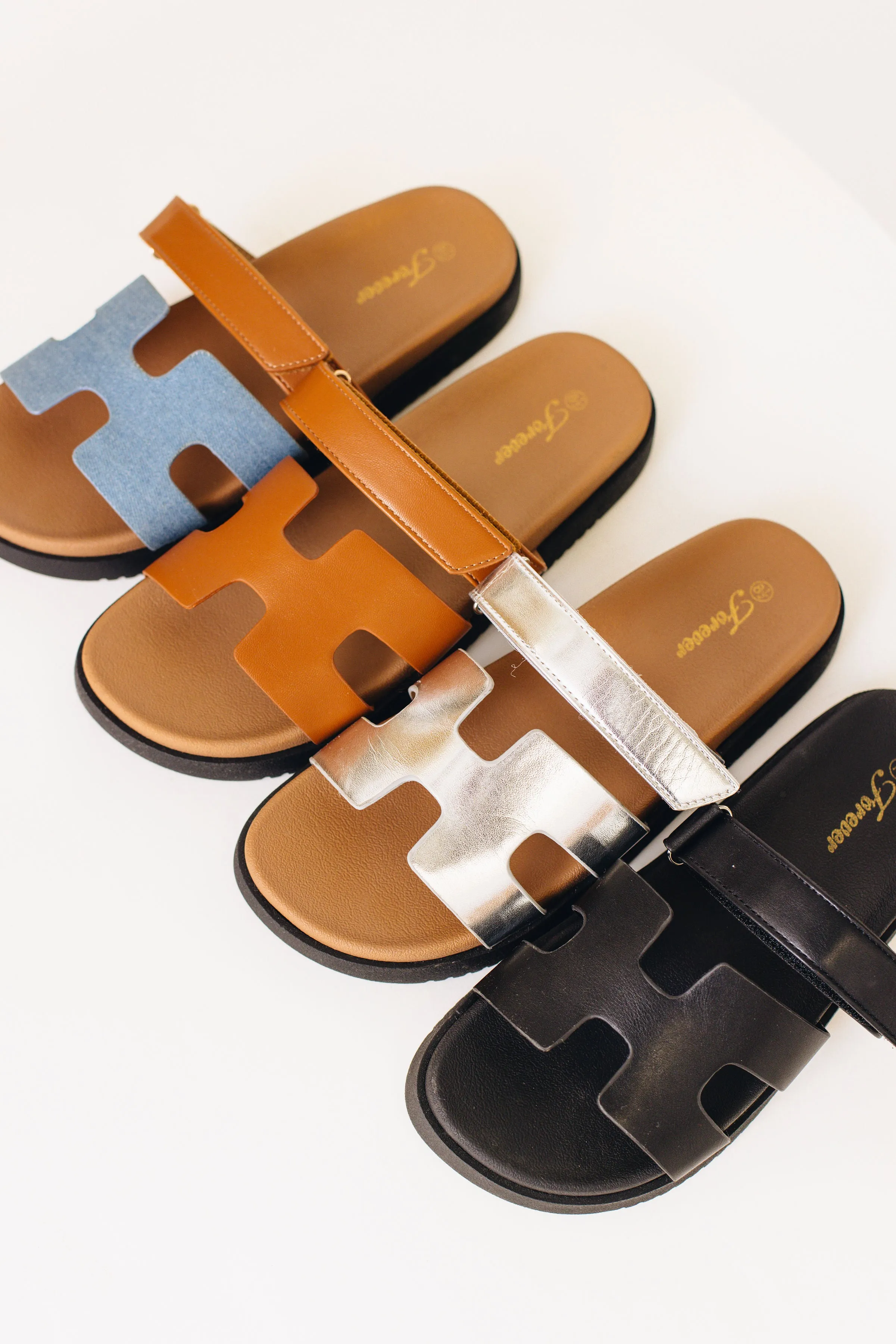 The Hennie Velcro Strap Sandal