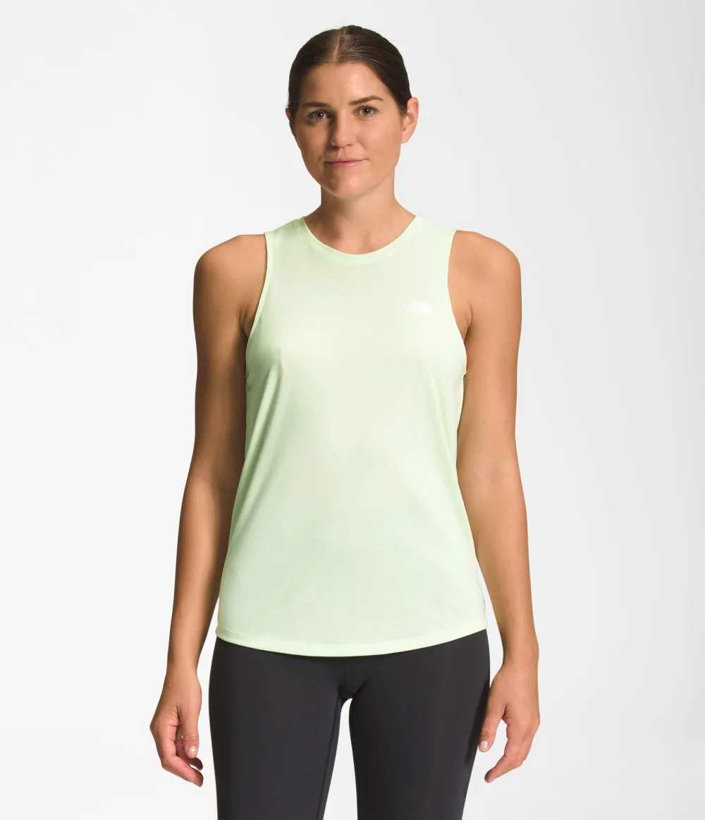 'The North Face' Women's Elevation Tank - Lime Cream