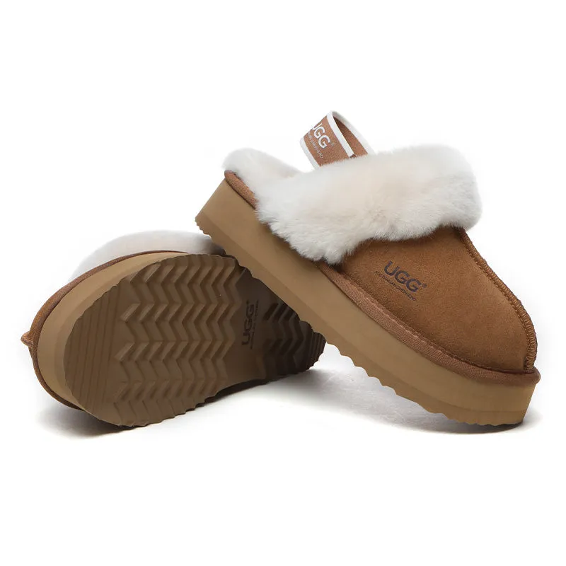 UGG Removable Strap Slingback Slippers