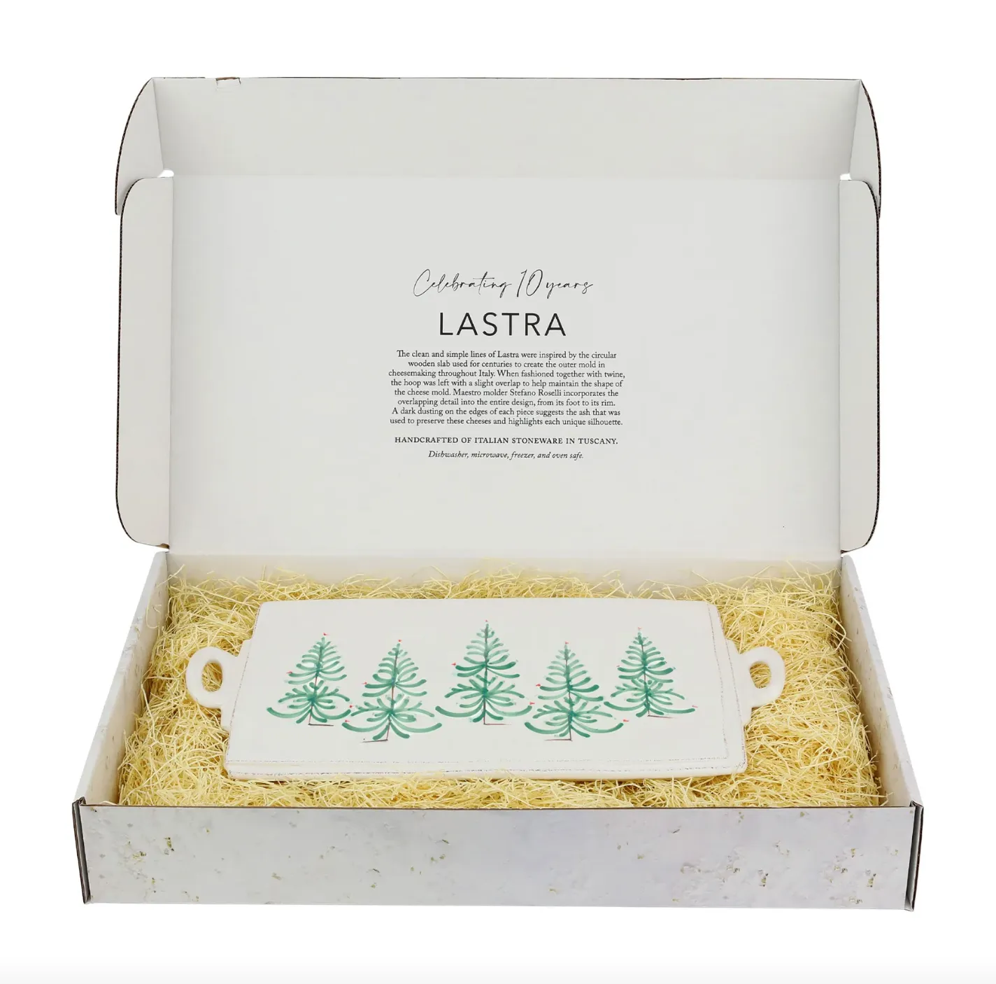 VIETRI Lastra Holiday Cheese Board