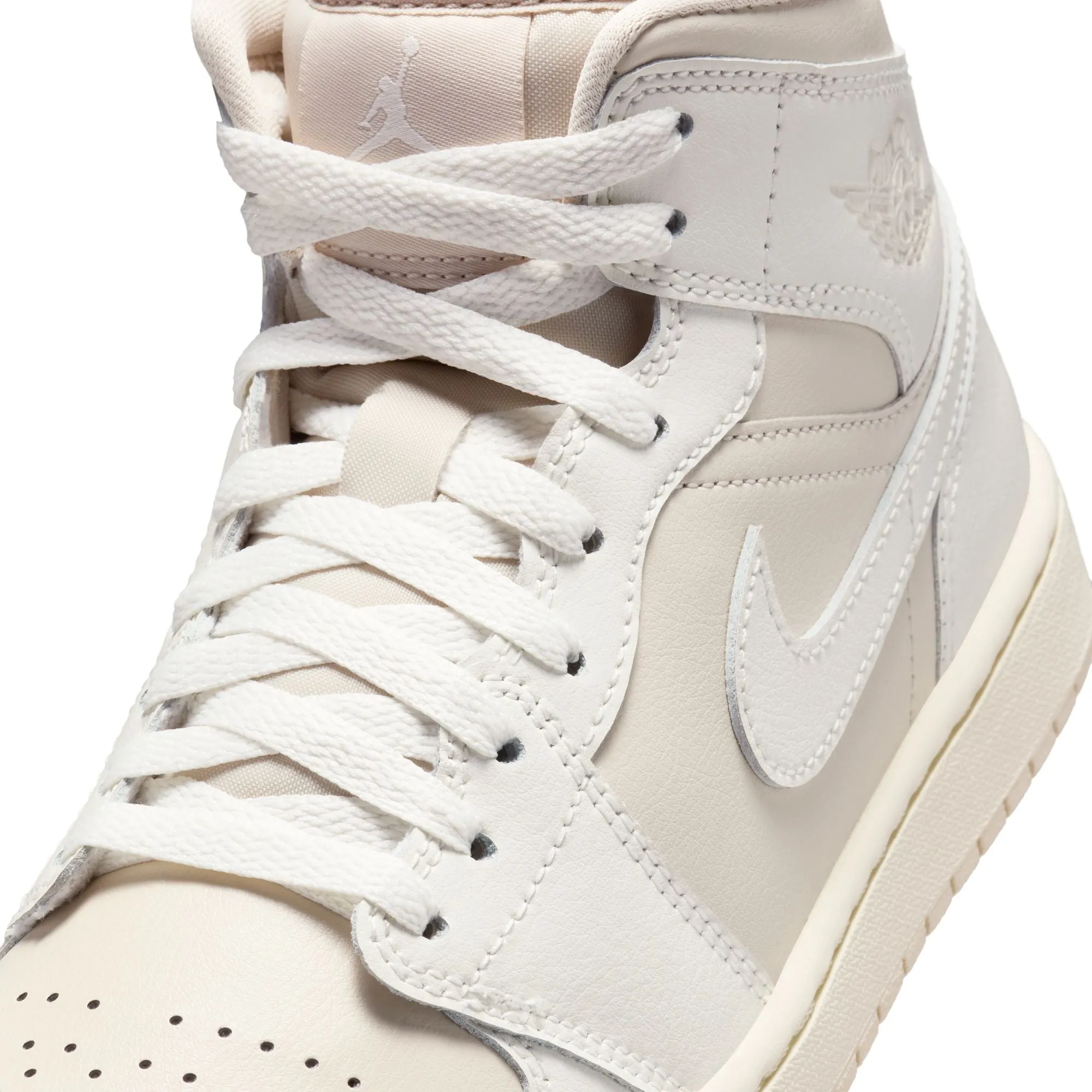 WMNS Air Jordan 1 Mid (Legend LT Brown/Sail/Muslin)