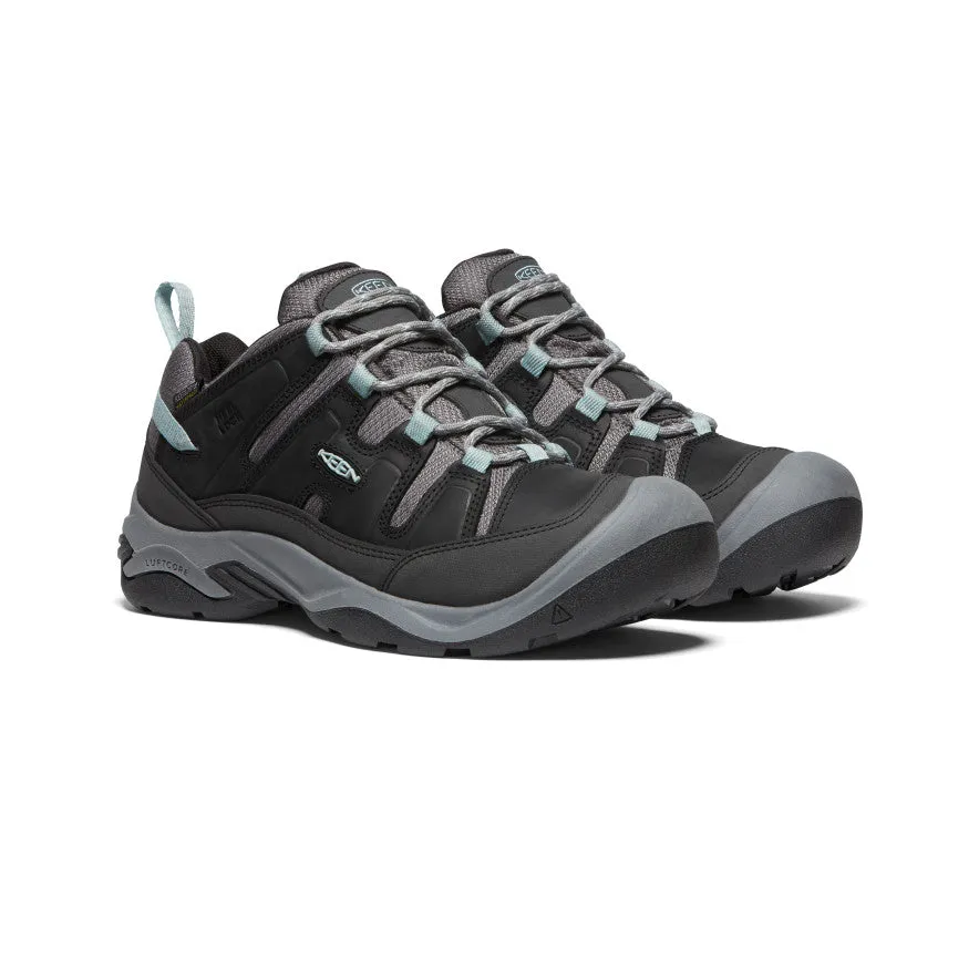 Women's Circadia Waterproof Shoe  |  Black/Cloud Blue